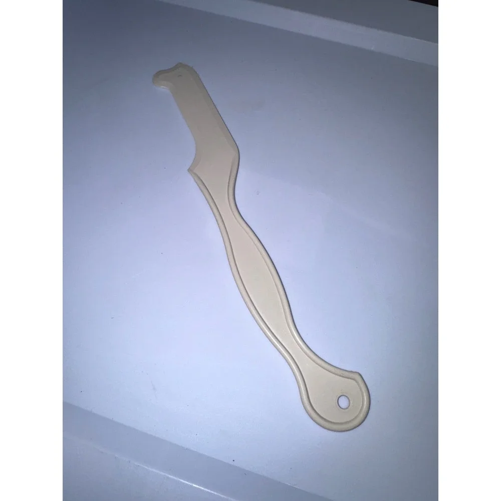 Mayoknife Plastic Jar Scraper Spreader Tool Cream Off White Kitchen Utensil